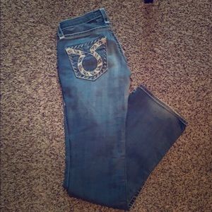 BigStar Bootcut Slightly Distressed Jeans